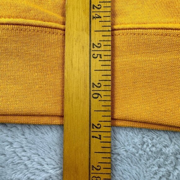 Ed Hardy NWT Men's Size Medium Crouching Panther Yellow Fleece Pullover Hoodie - Picture 7 of 12